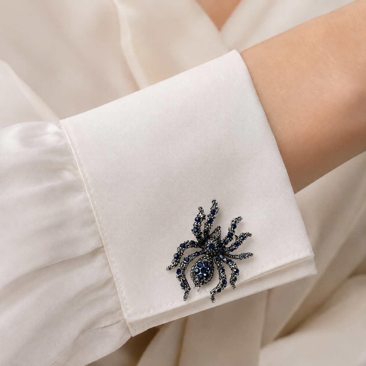 Midnight Spider Button Cover