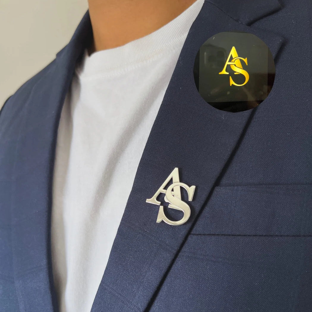 Personalised Wedding Brooch
