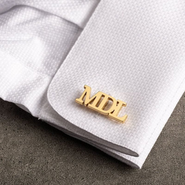 Initials Cufflinks