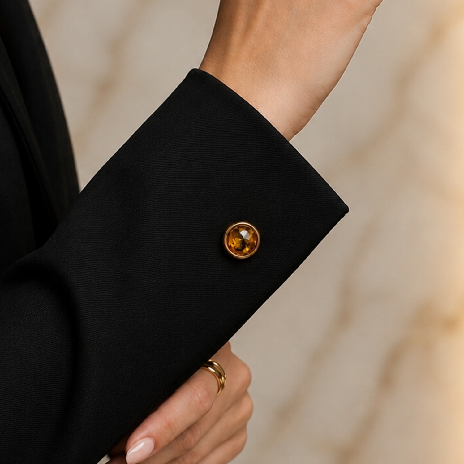 Honey Dome Button Cover