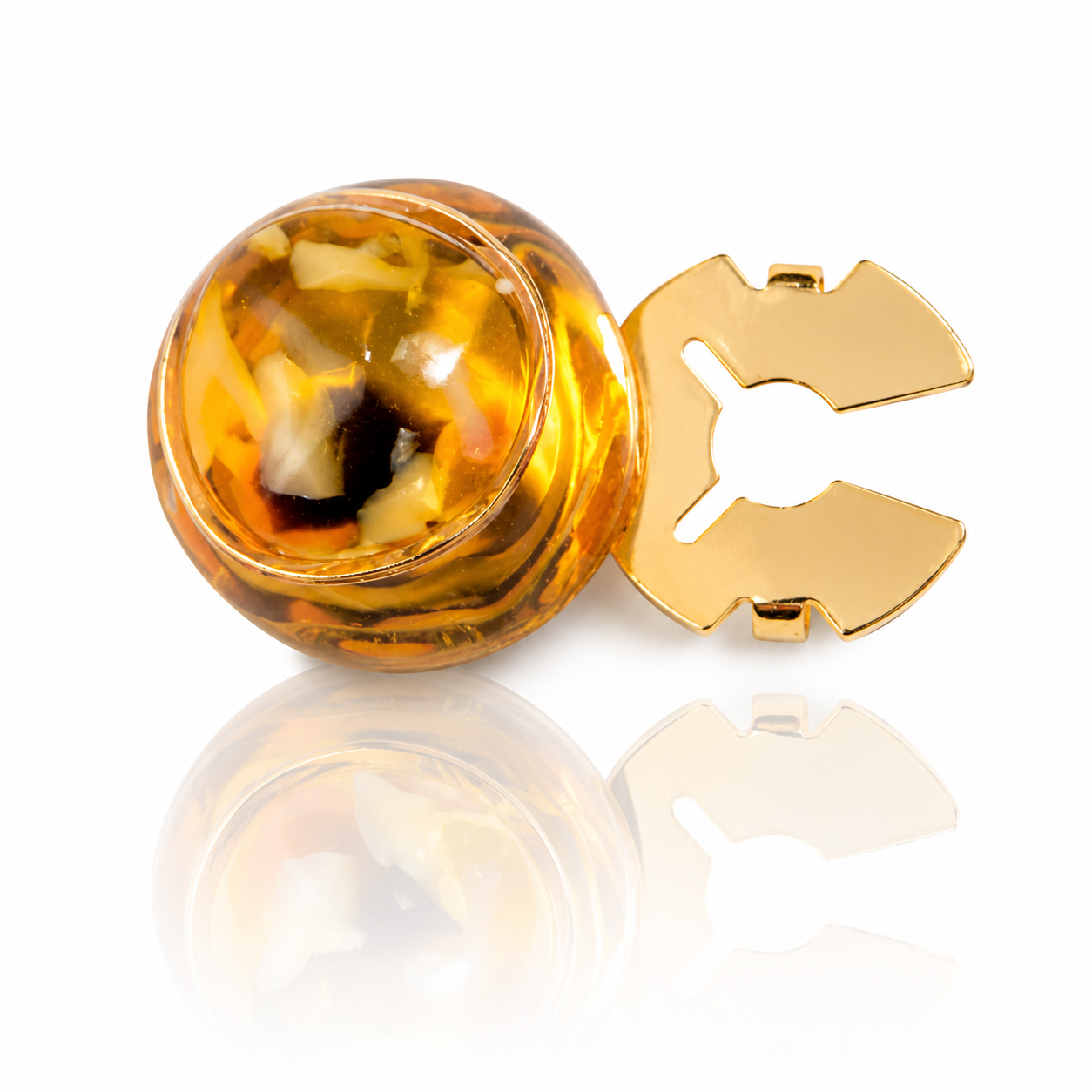 Honey Dome Button Cover