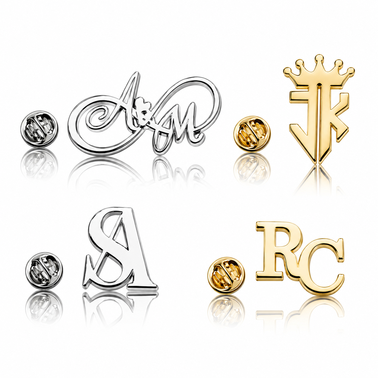 Personalised Wedding Brooch