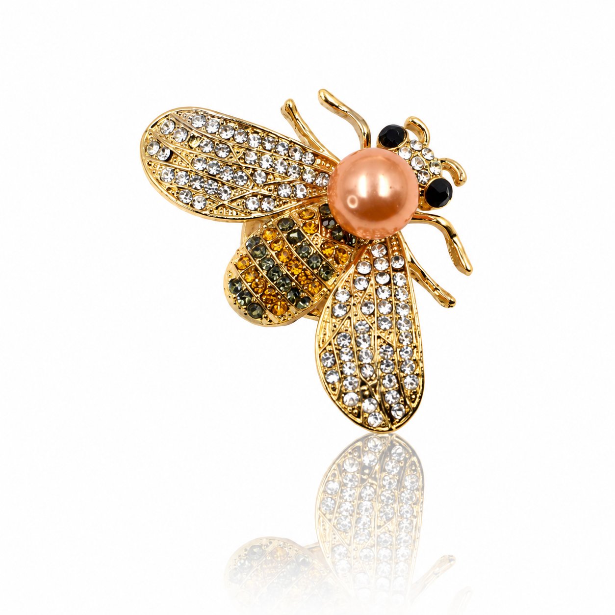 Pearl & Pollen Button Cover