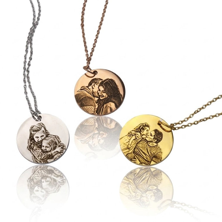 Memory Portrait Necklace