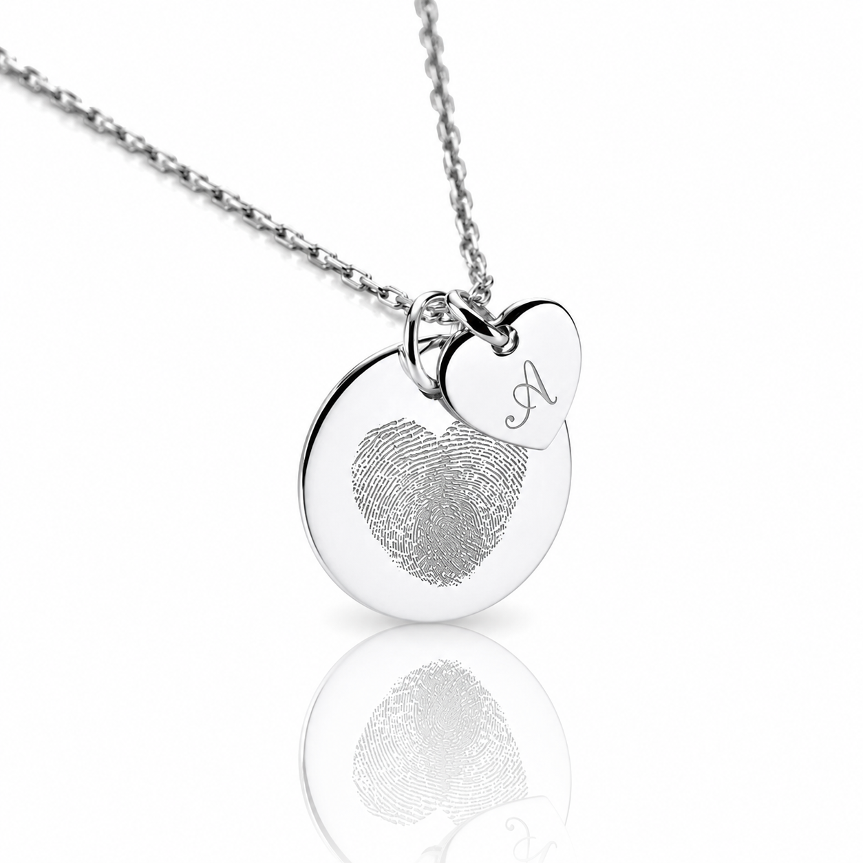 LittleHeart Initial Necklace