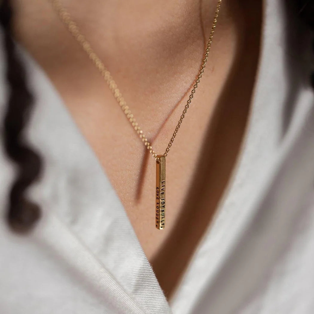 Personalised Bar Necklace