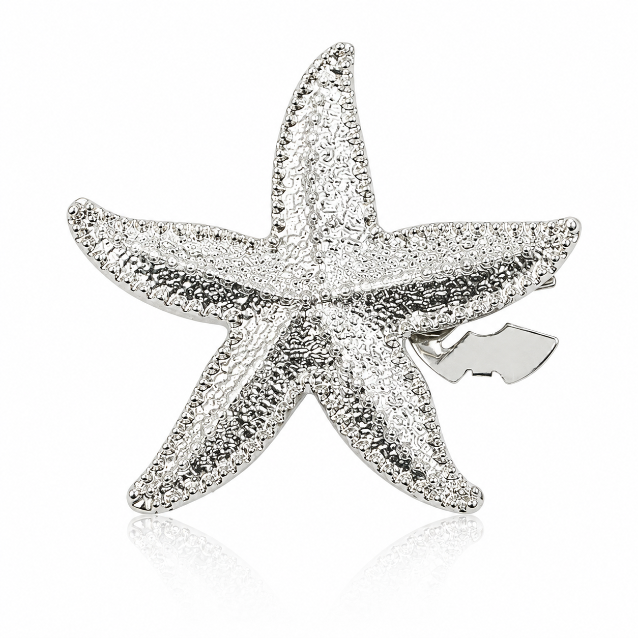 Silver Tide Starfish Button Cover