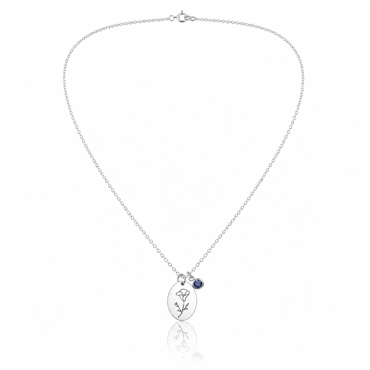 Petal Birthstone Necklace