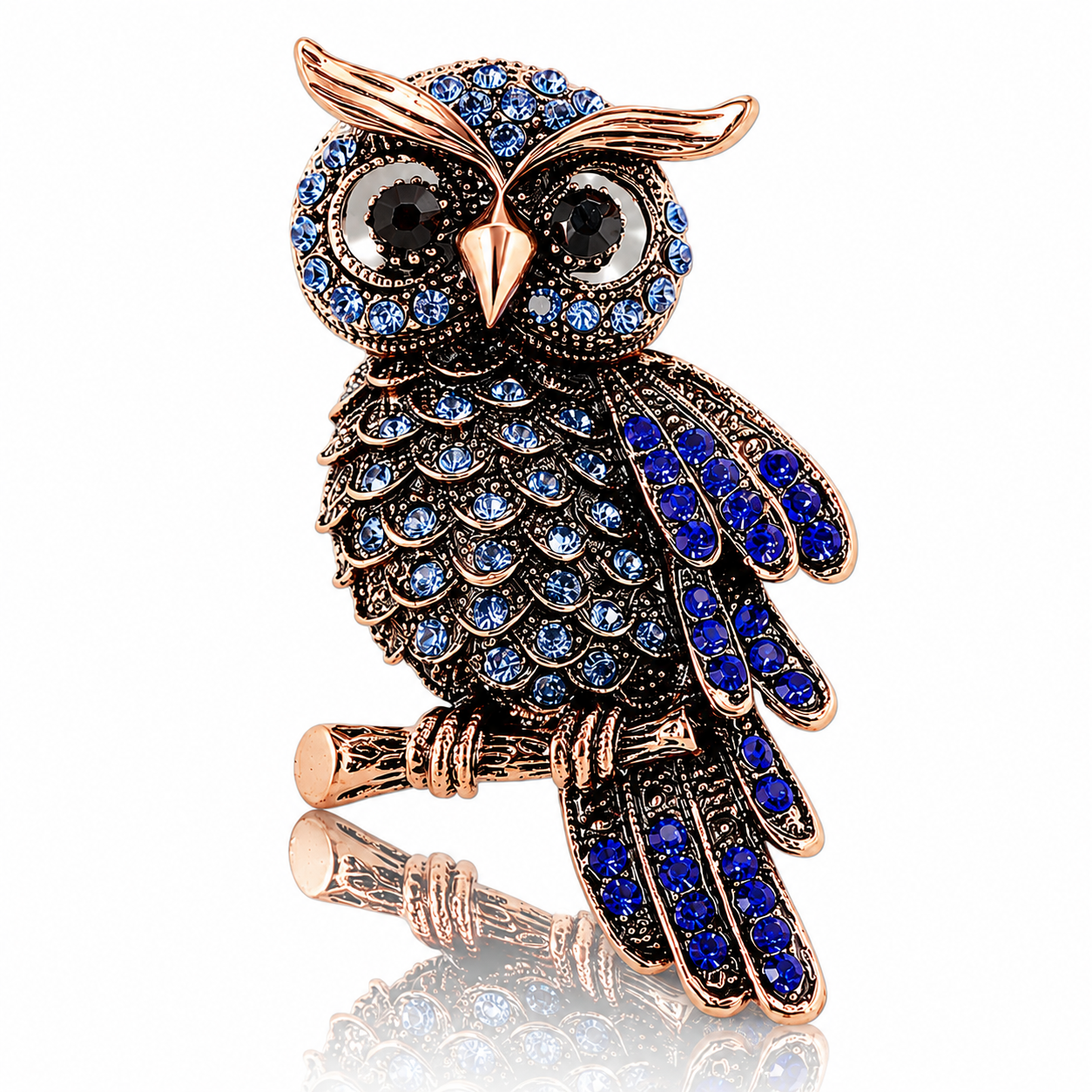 Midnight Owl Brooch