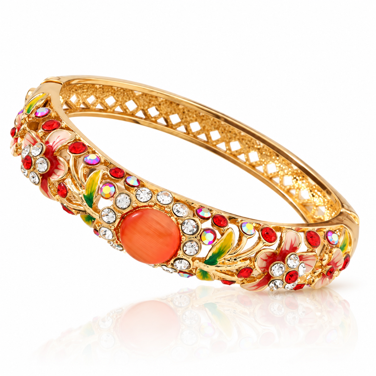 Coral Blossom Bracelet