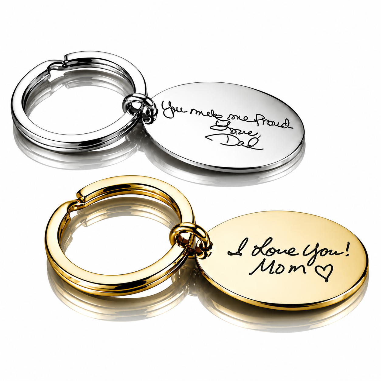 From Heart Keychain