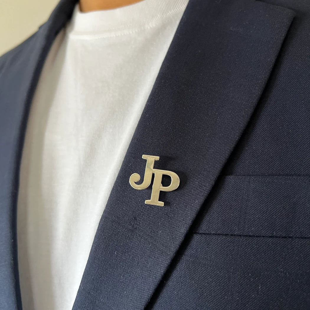 Letter Brooch