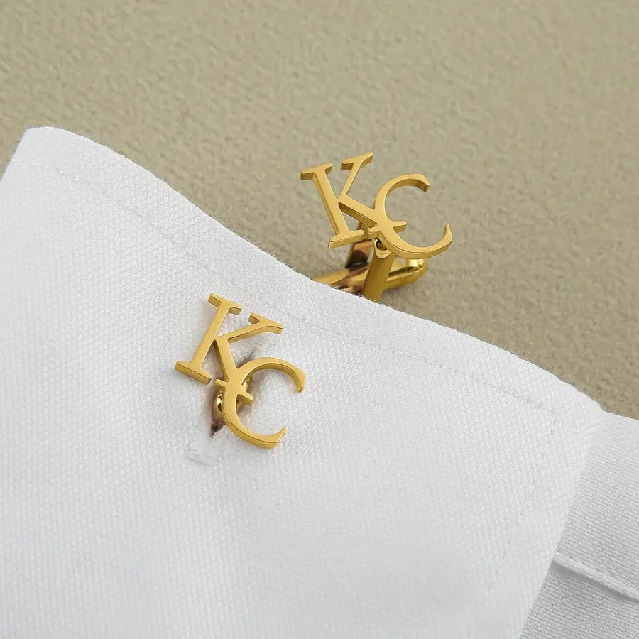 Initials Cufflinks 2