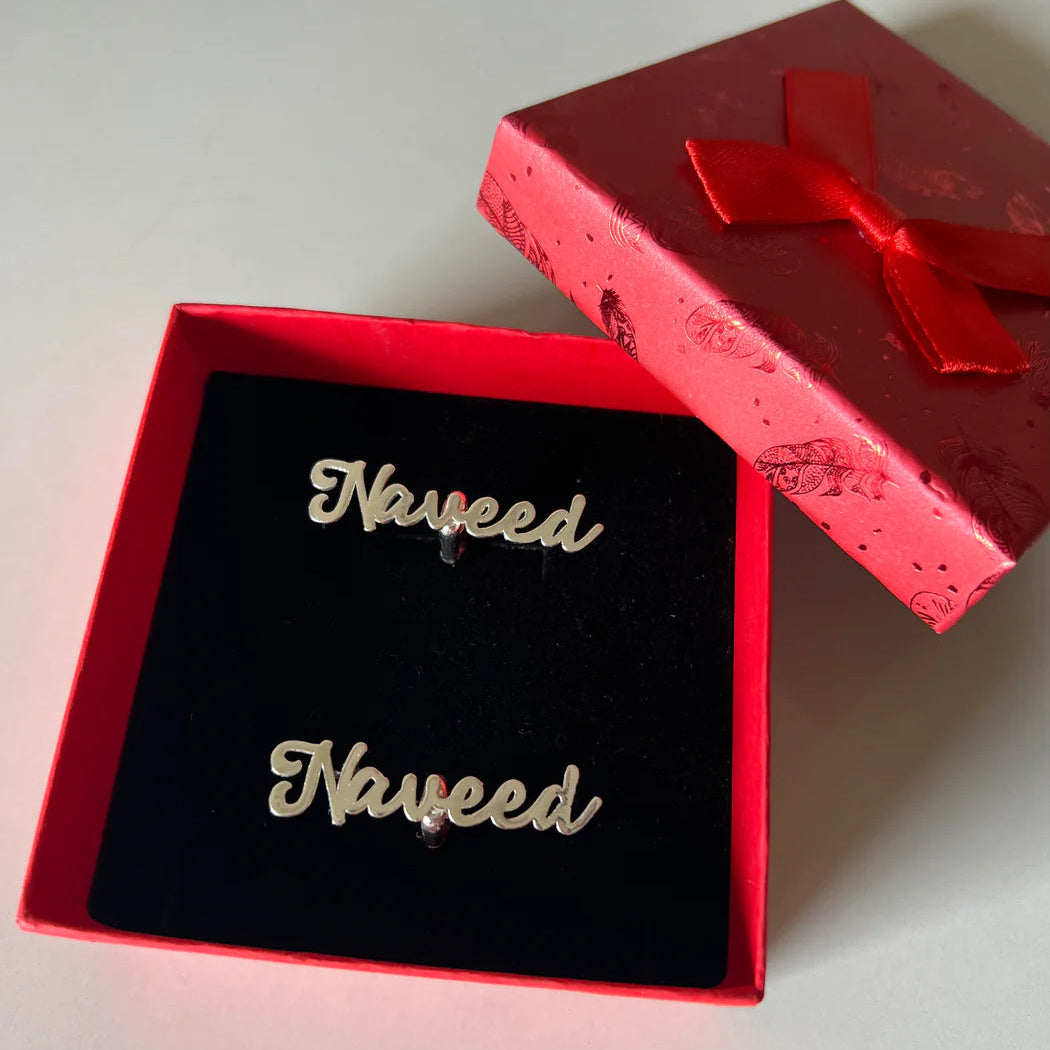 Personalised Name Cufflinks