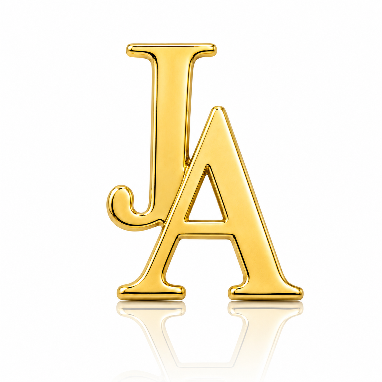 Letter Brooch