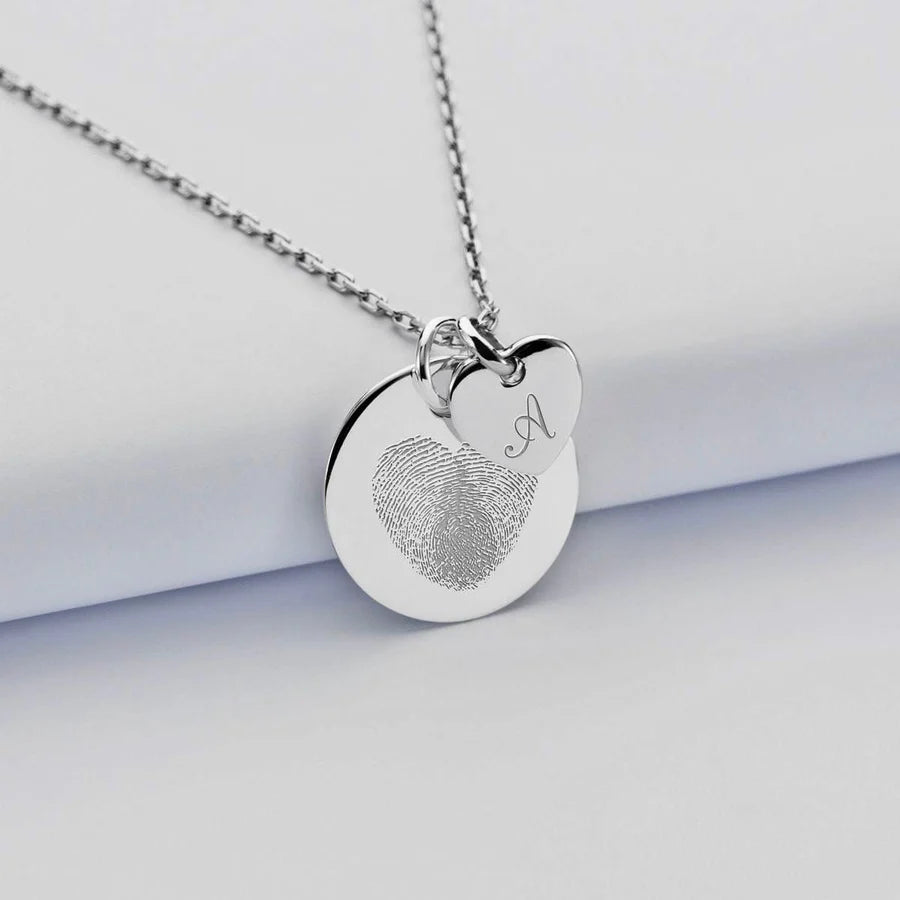 LittleHeart Initial Necklace
