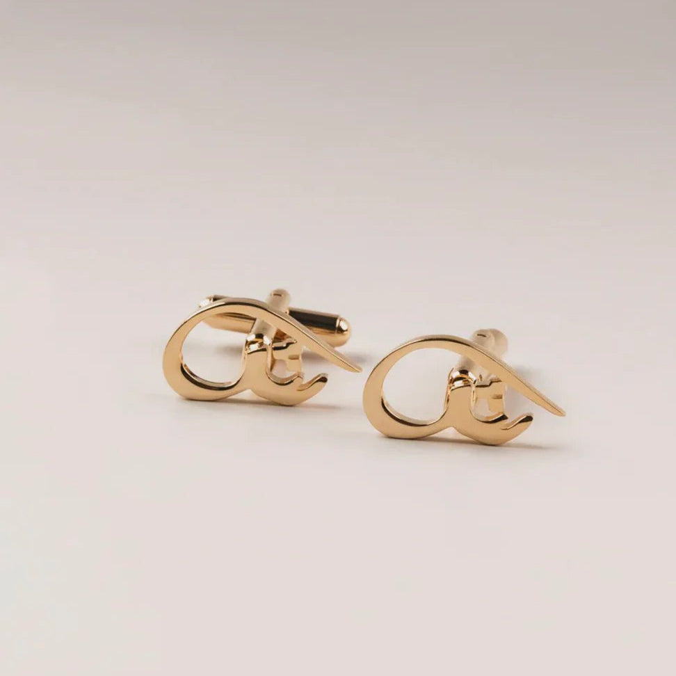 Arabic Initial Cufflinks