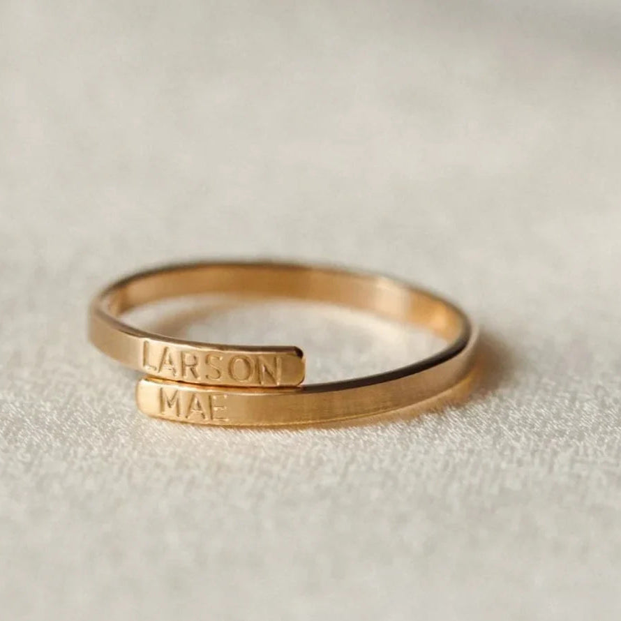Names Hug Ring