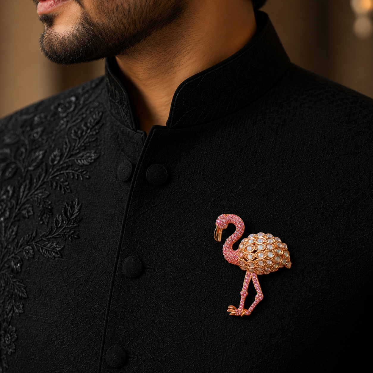 Swan brooches perfect for wedding and party