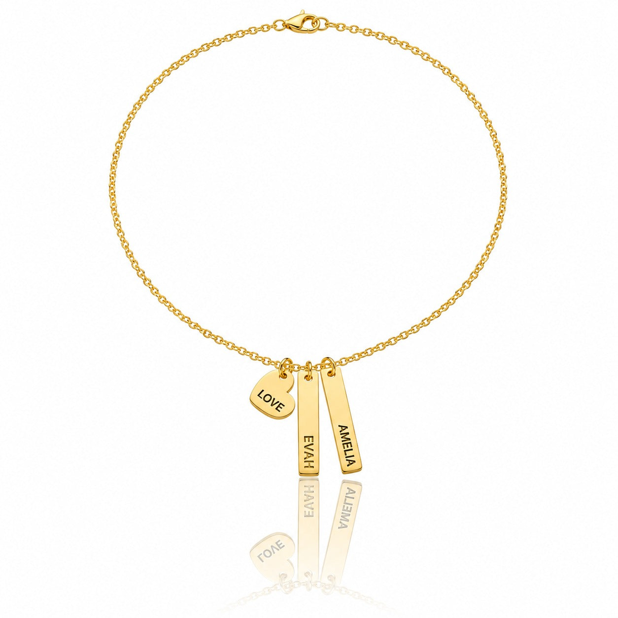 Mom & Name Necklace