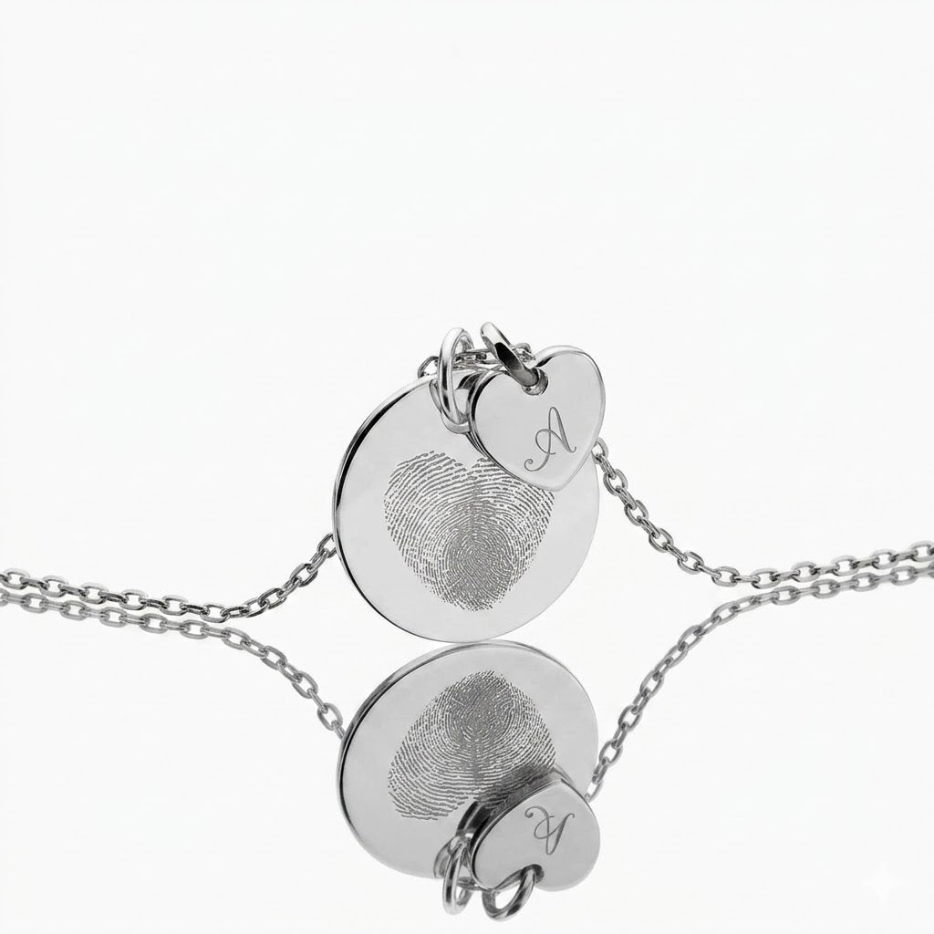 LittleHeart Initial Necklace