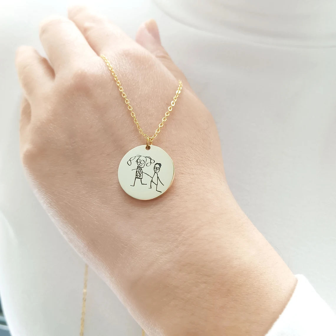 Actual Handwriting Necklace
