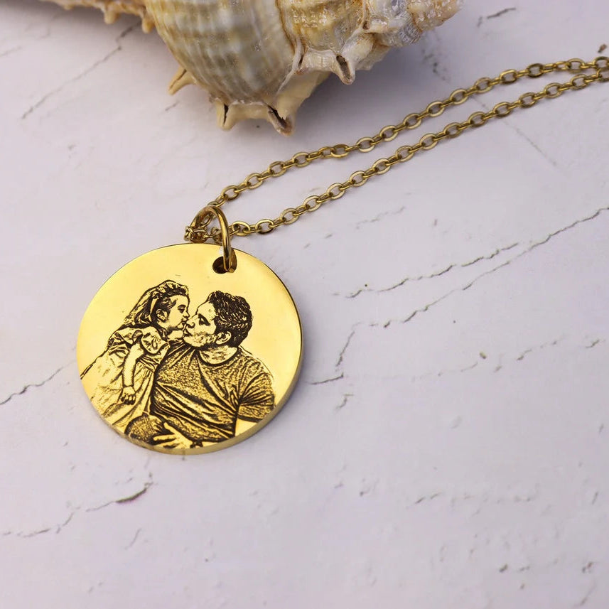 Memory Portrait Necklace