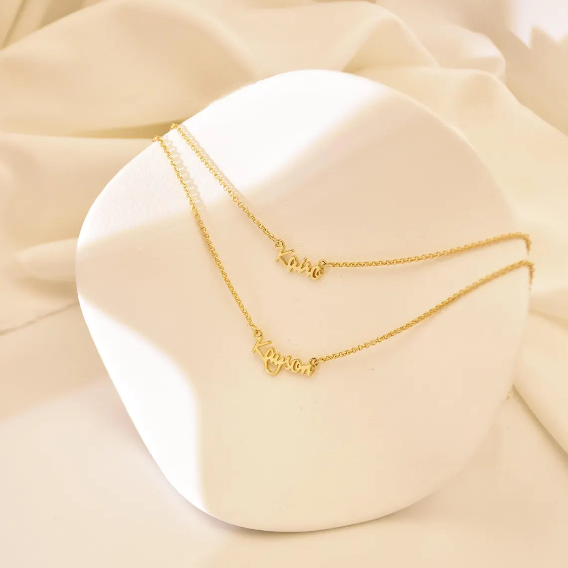 Layered Name Necklace