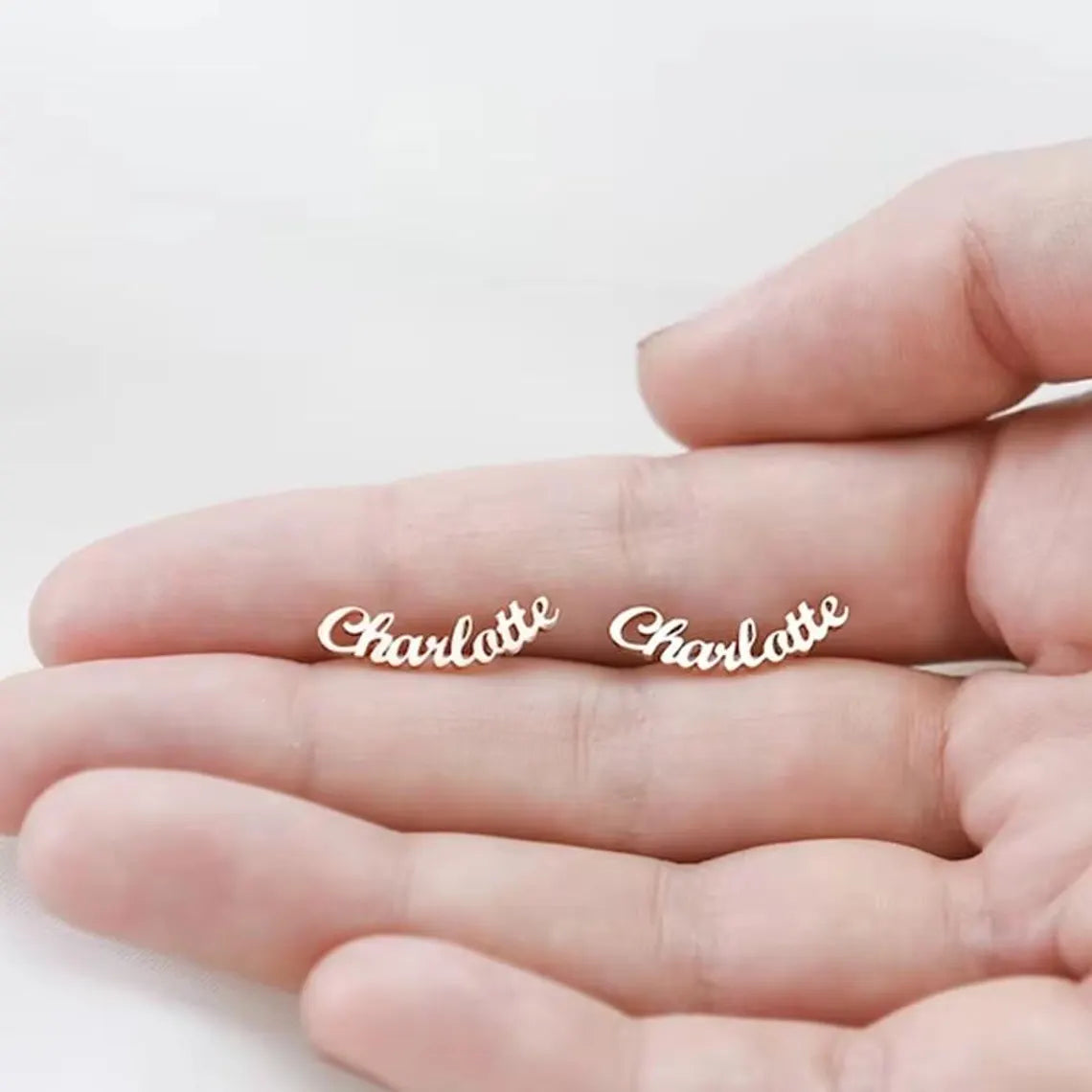Personalised Name Earrings