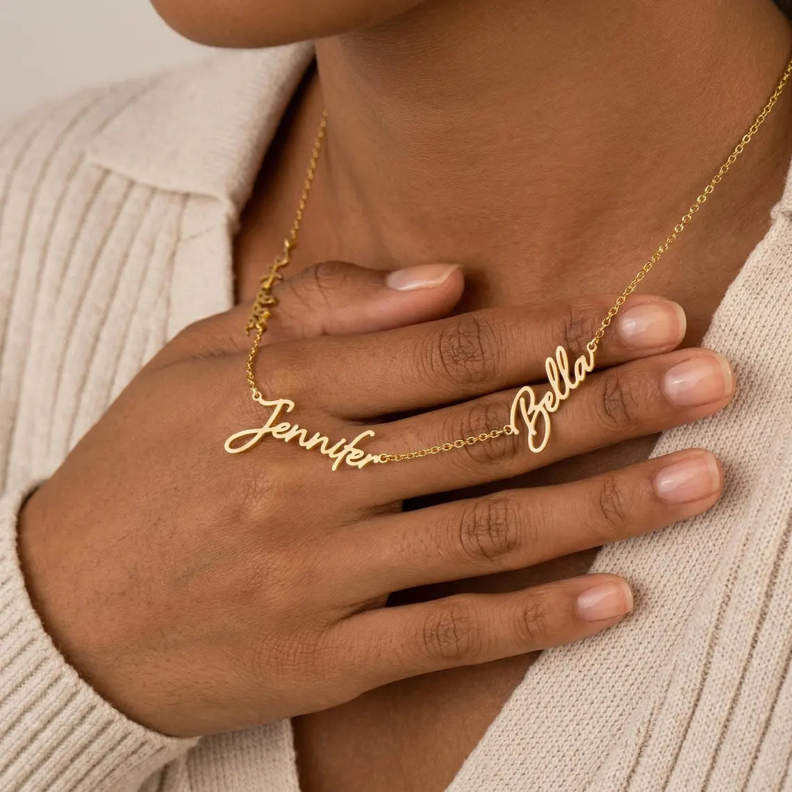 Family Name Necklace