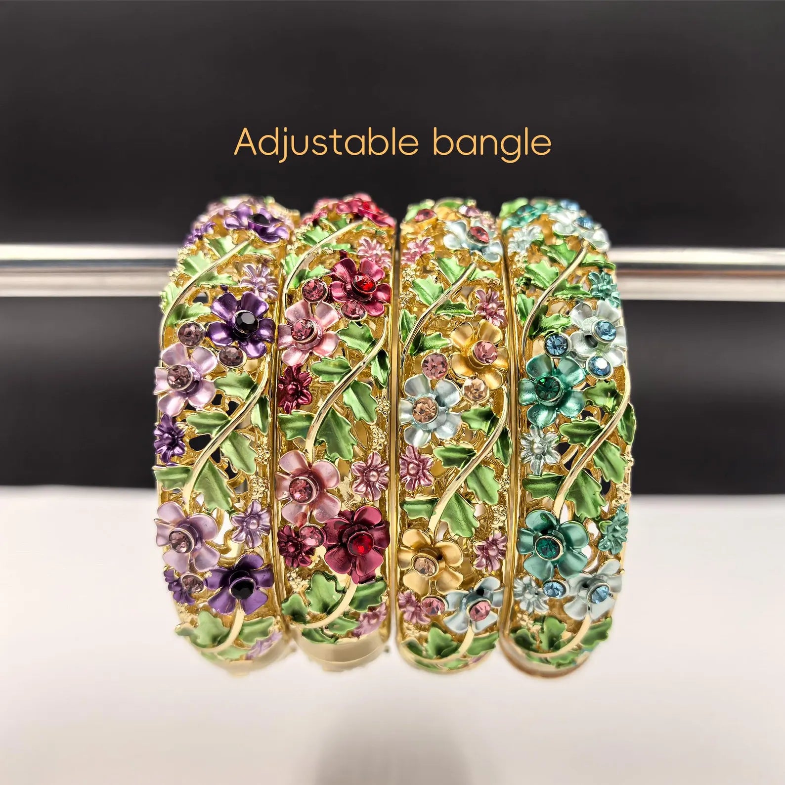 Enchanted Garden Floral Bracelet