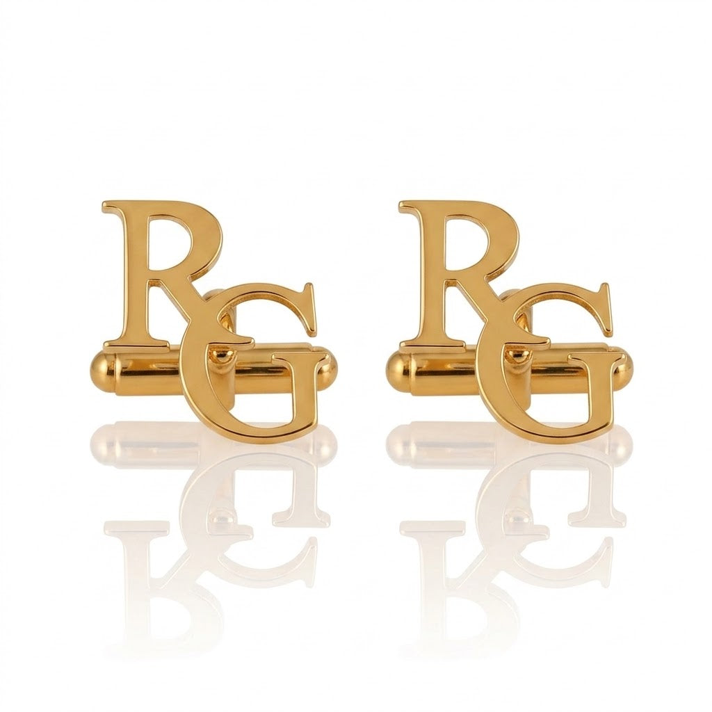 Initials Cufflinks 2