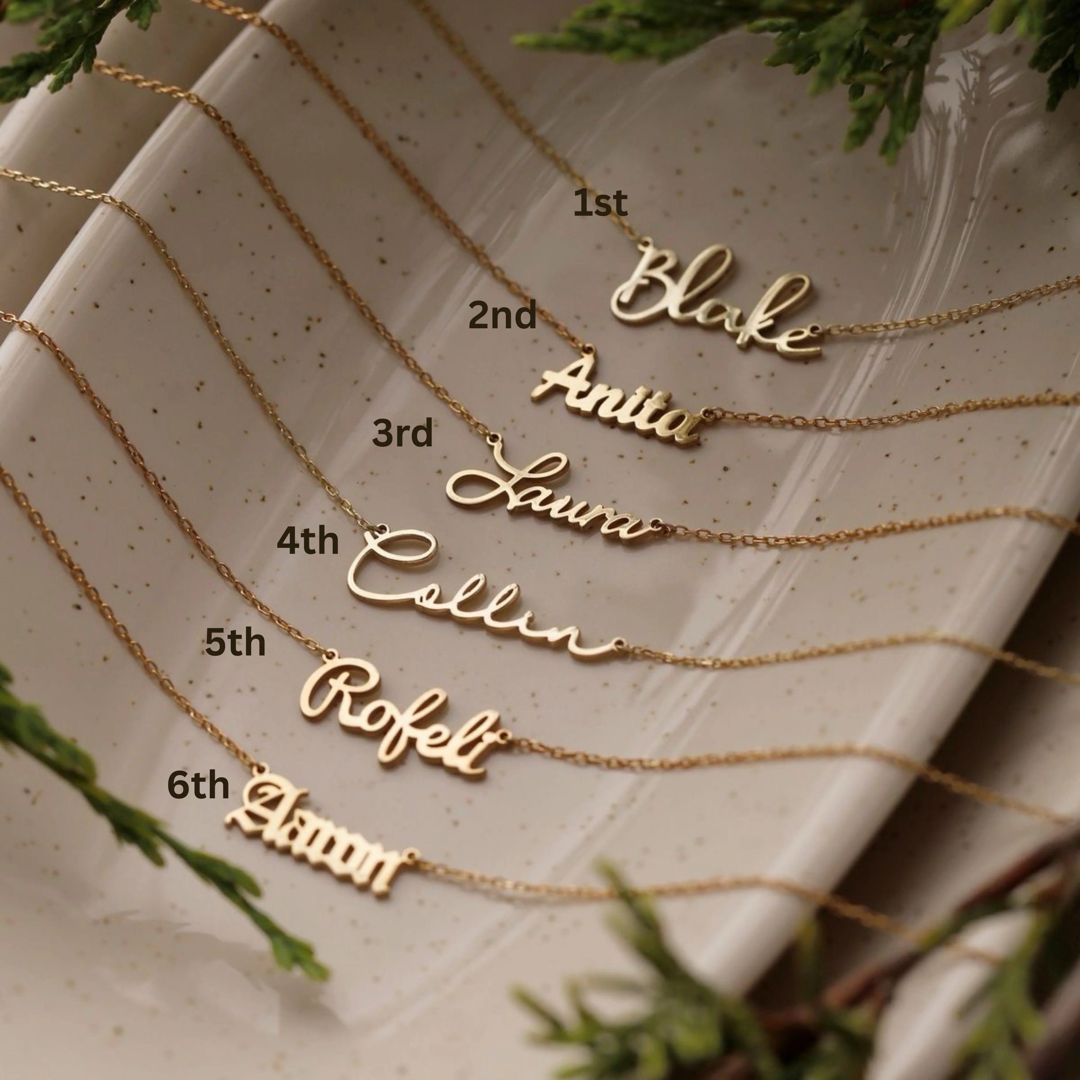 Personalised Name Necklace