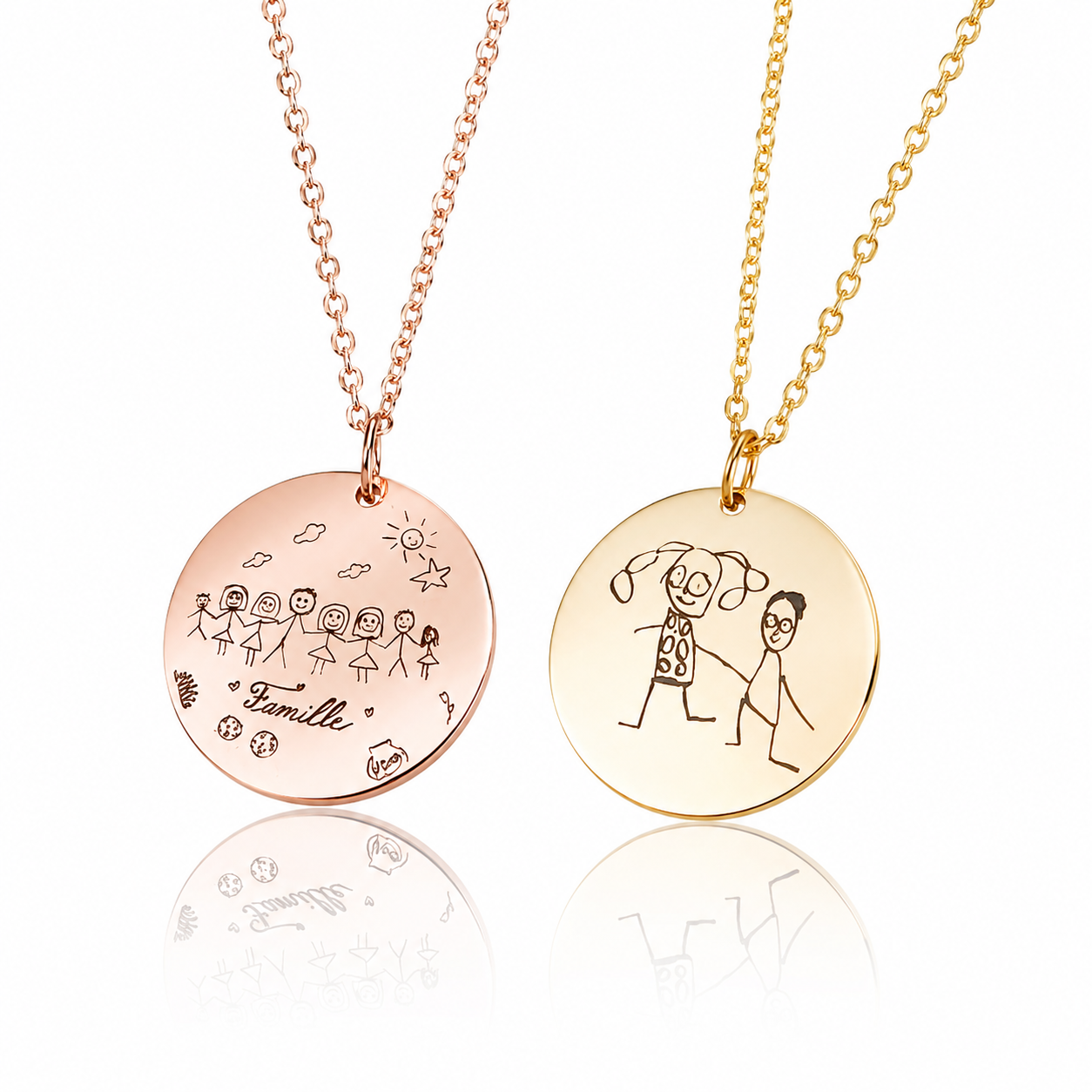 Actual Handwriting Necklace
