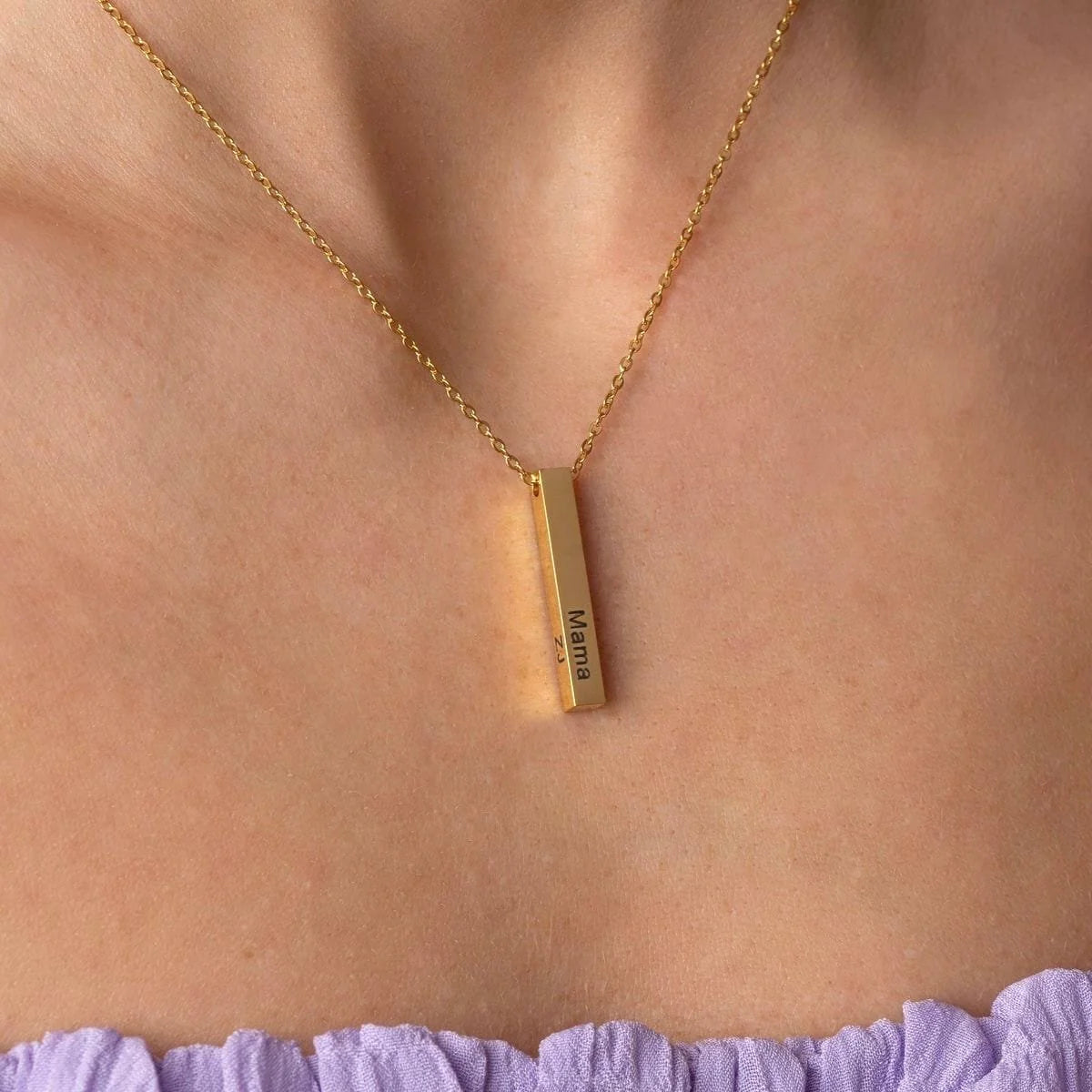Personalised Bar Necklace
