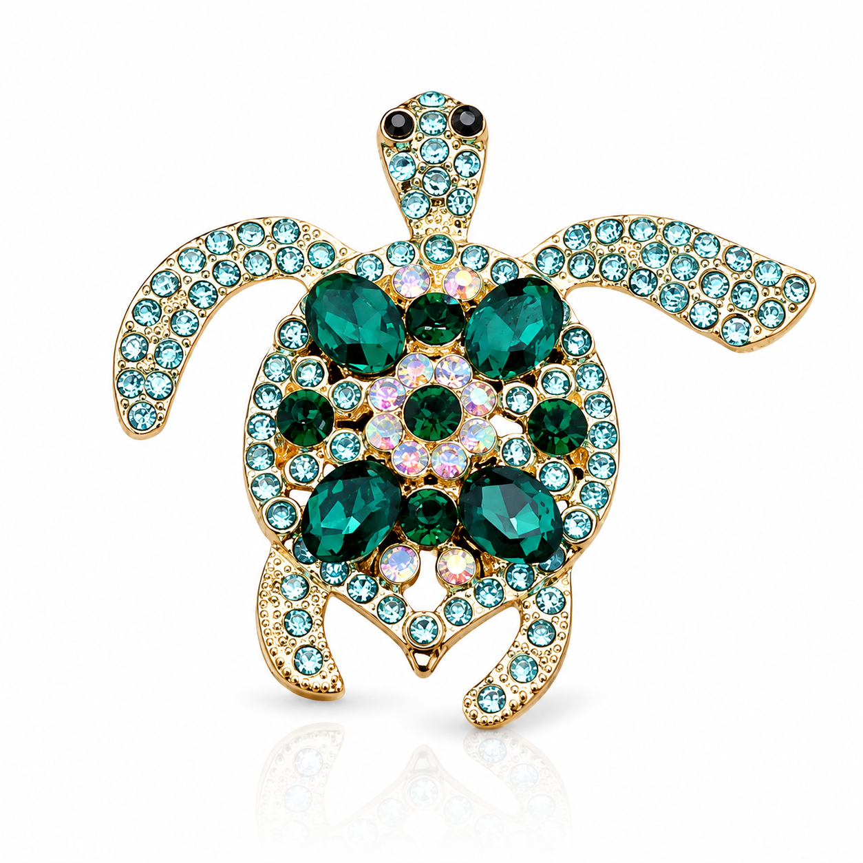 Lagoon Sea Turtle Button Cover