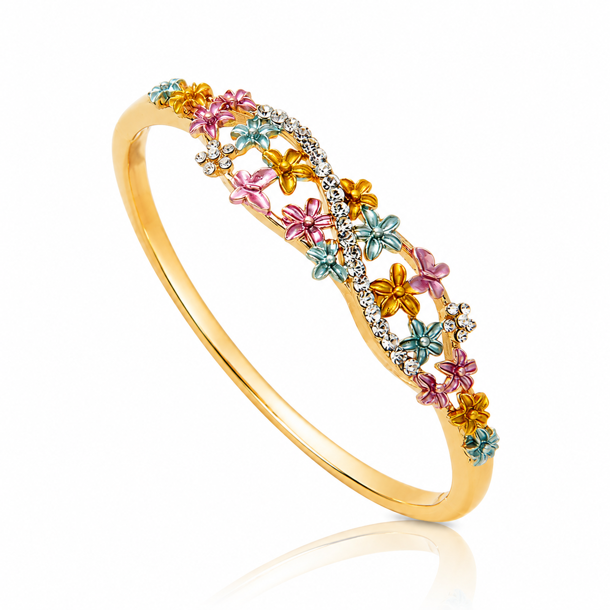 Blooming Garden Floral Bracelet