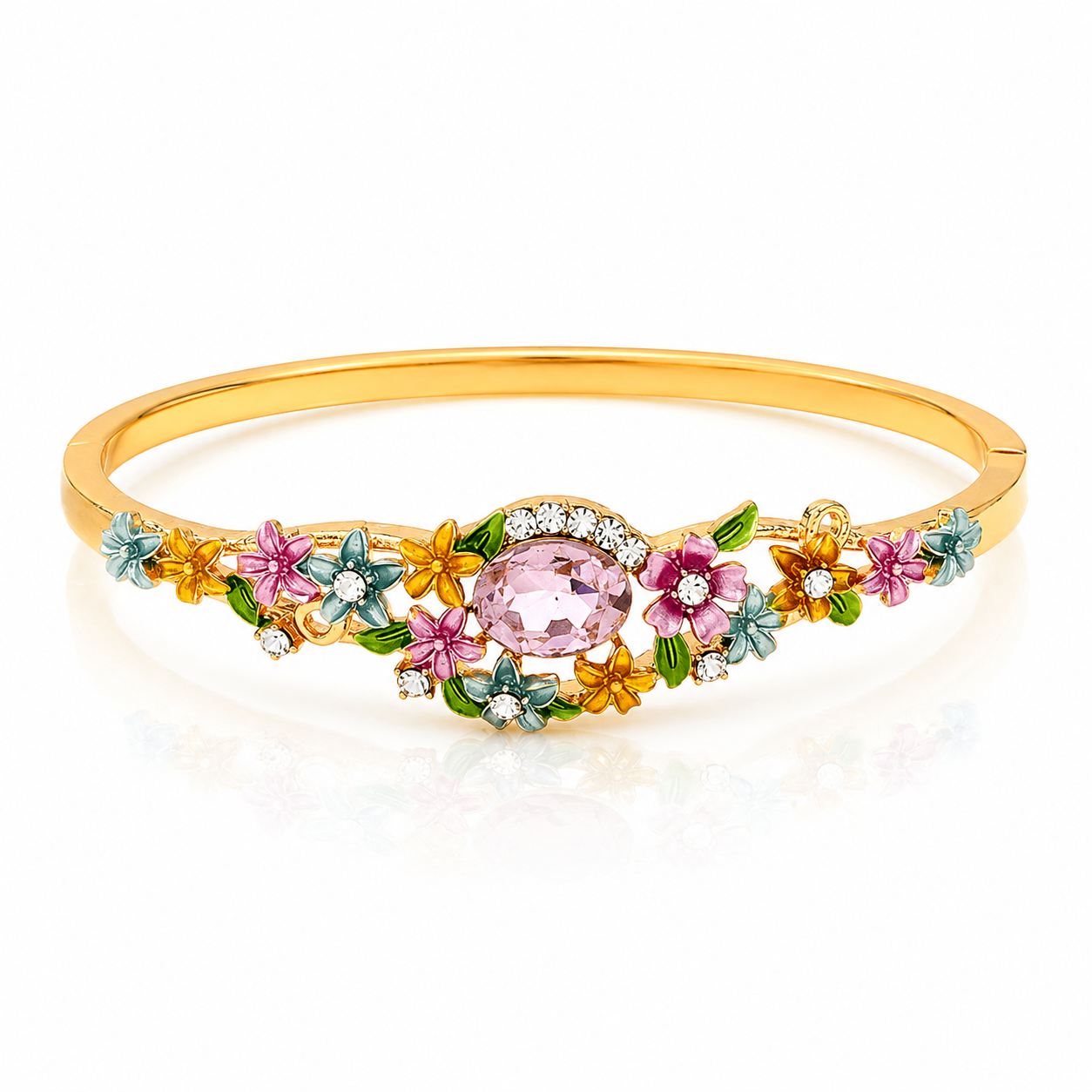 Blush Garden Floral Bracelet