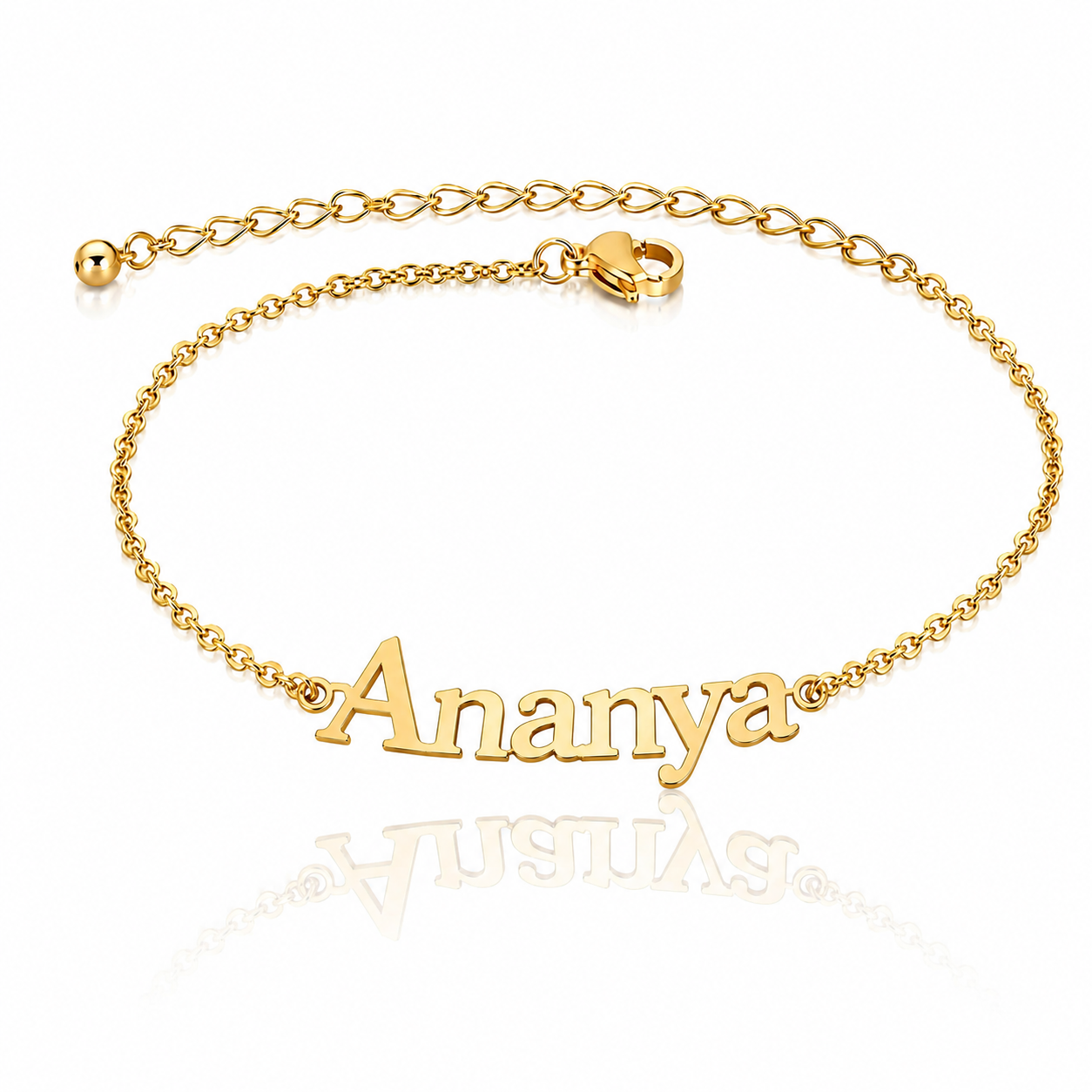 Personalised Name Anklet