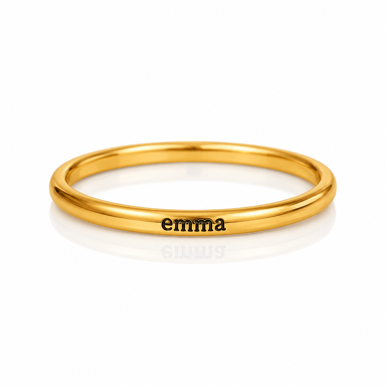 Tiny Name Ring