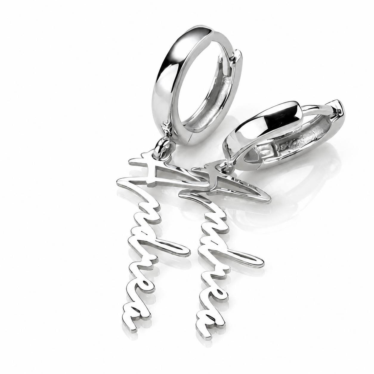 Script Name Earrings