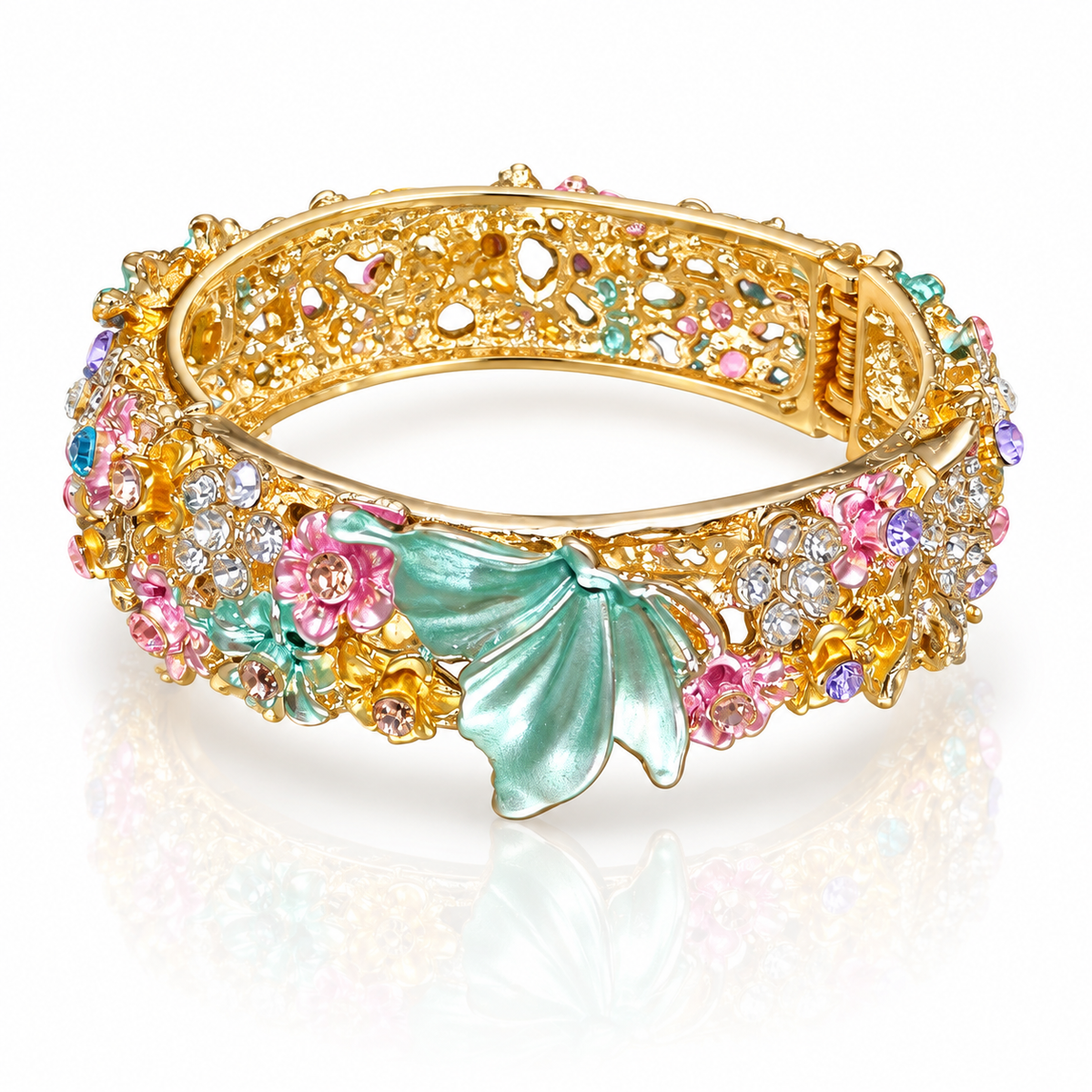 Pastel Leaf Bracelet