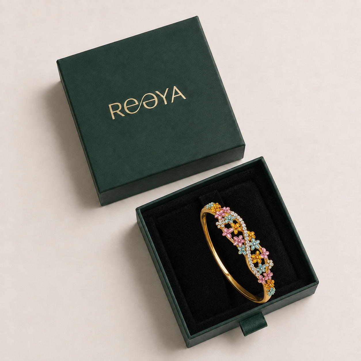 Blooming Garden Floral Bracelet