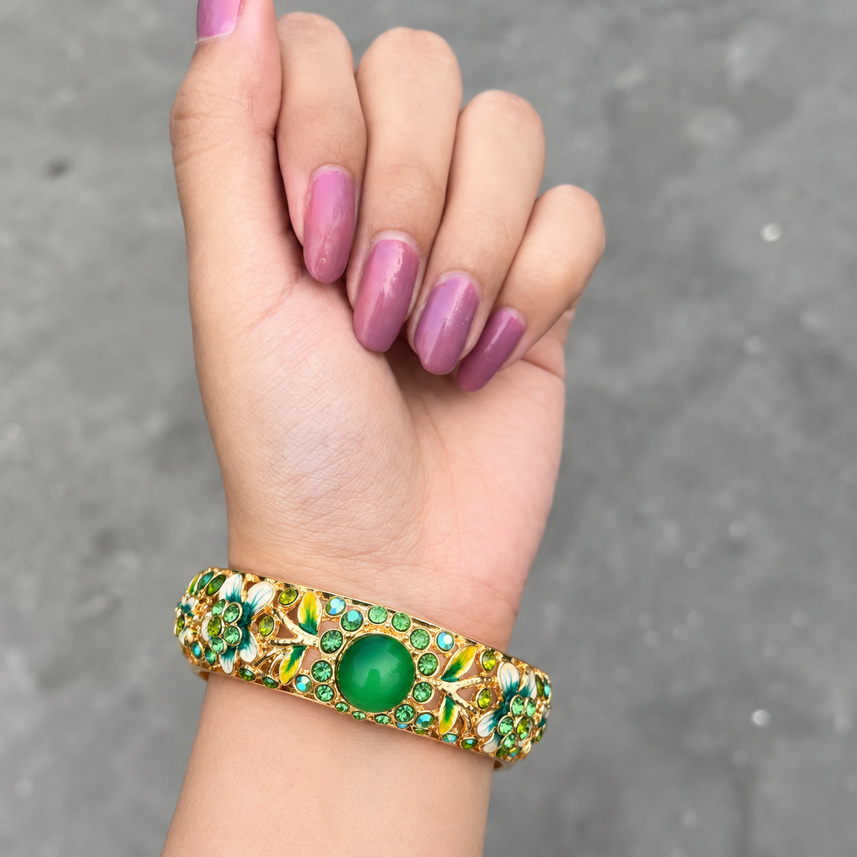 Green Blossom Bracelet