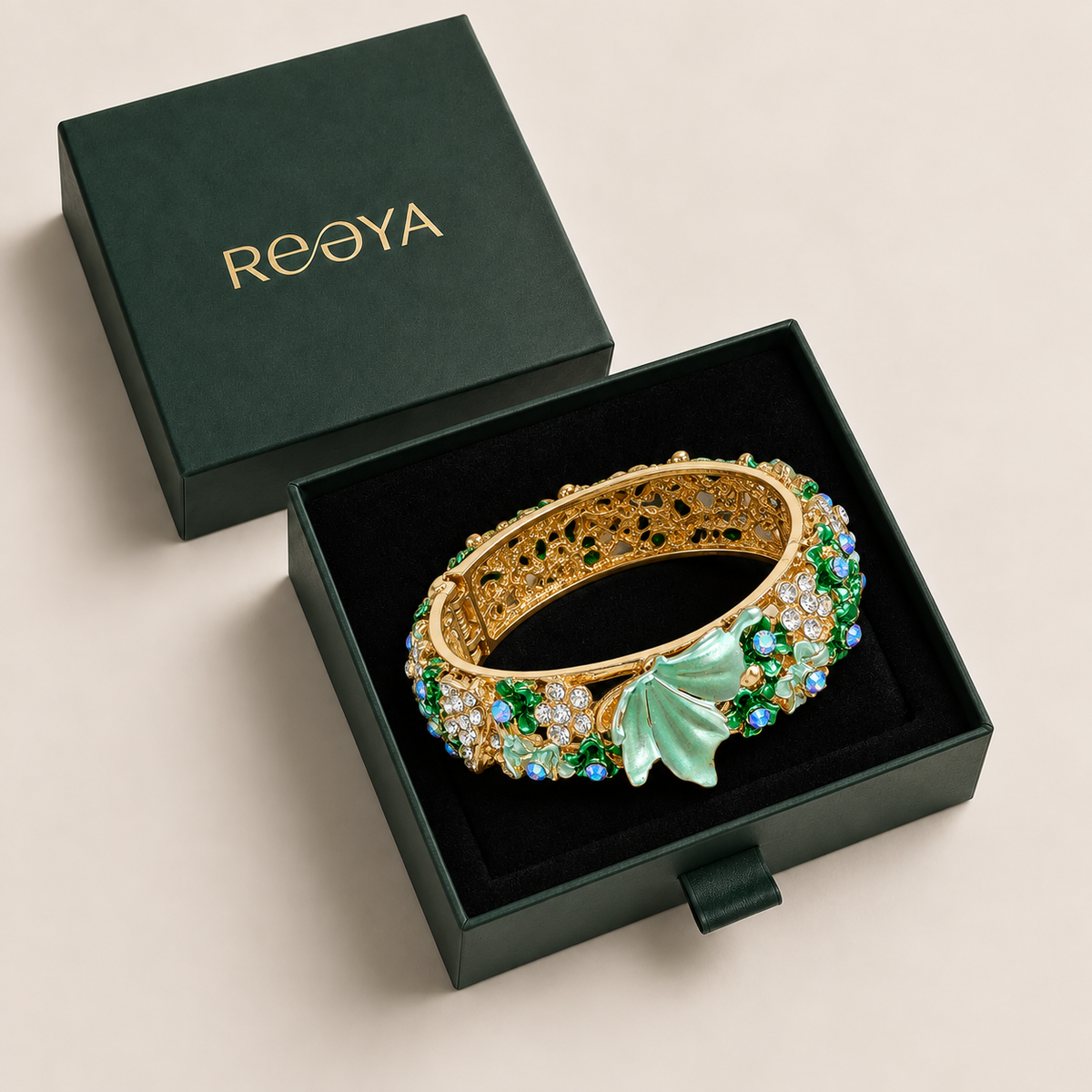 Mint Leaf Bracelet