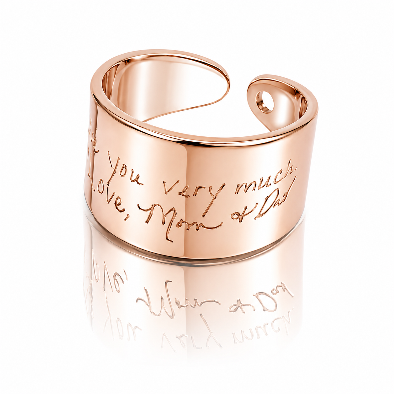 Engraved Cuff Ring