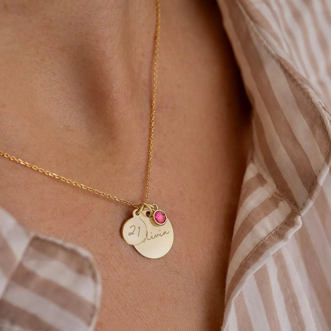 Dual Charm Necklace