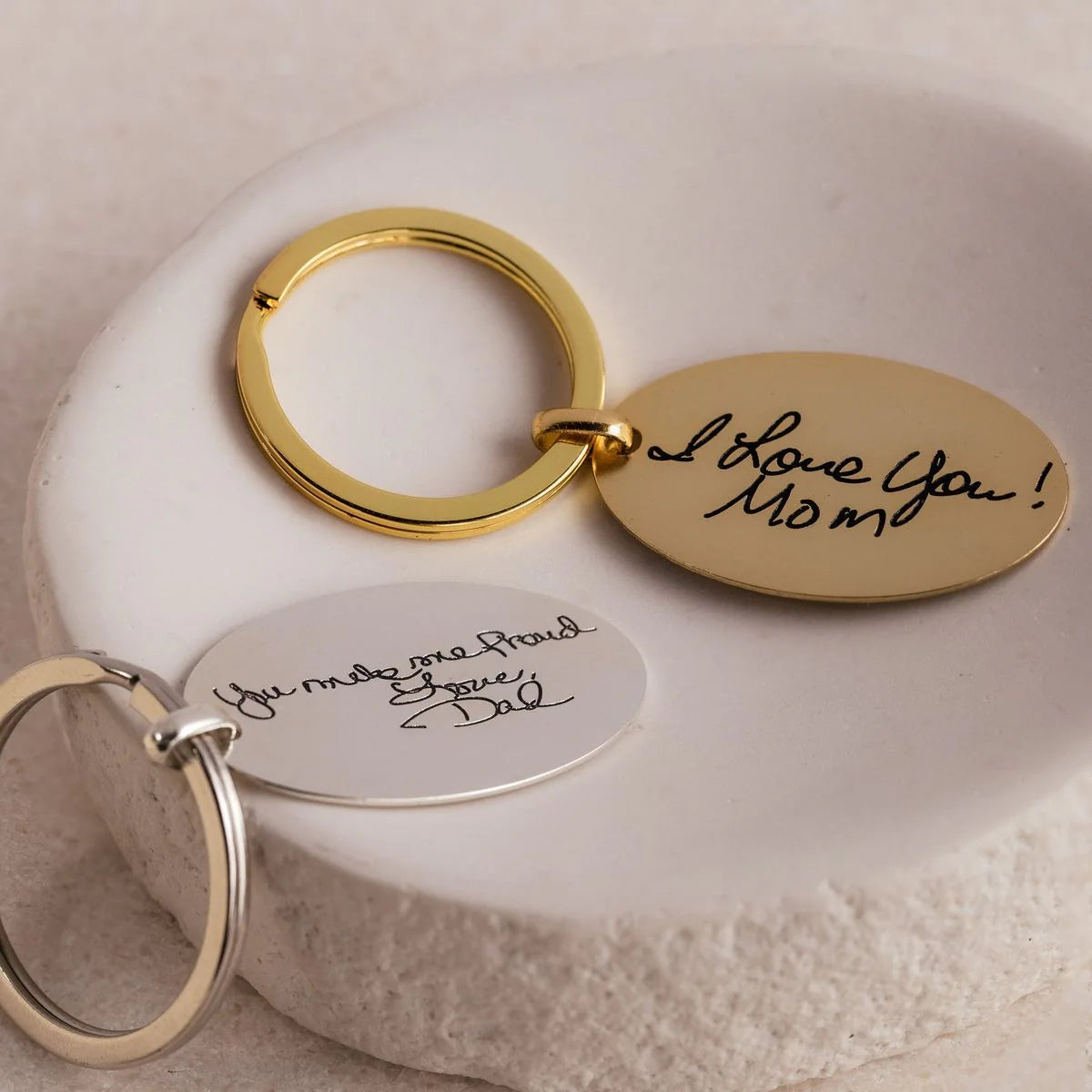 From Heart Keychain