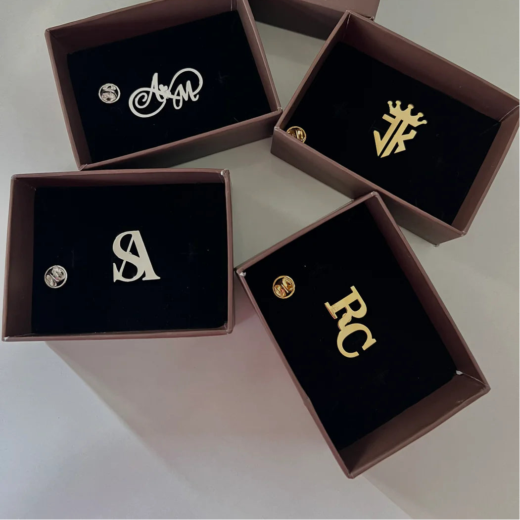 Personalised Wedding Brooch