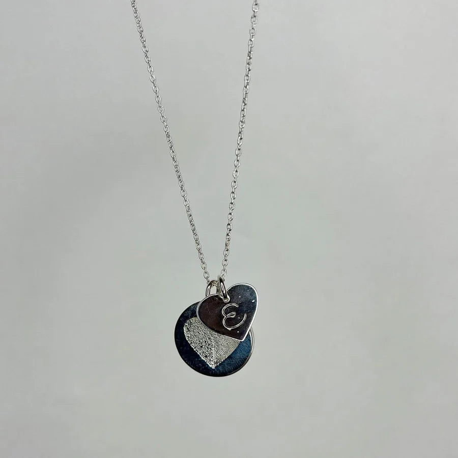 LittleHeart Initial Necklace